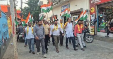 ओपरेशन सिंदूर की सफलता पर निकली तिरंगा यात्रा