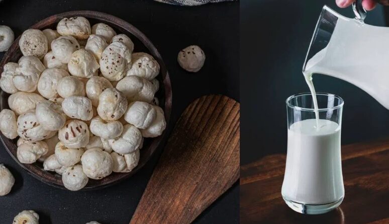 रोजाना दूध में मखाना मिलाकर पीने से शरीर को मिलते हैं कई स्वास्थ्य लाभ