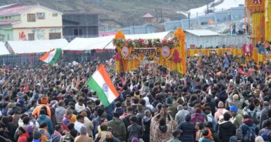 श्री केदारनाथ धाम के कपाट खुलने के साथ चारधाम यात्रा ने पकड़ी रफ्तार,1 लाख 10 हजार श्रद्धालुओं ने केदारनाथ धाम के किए दर्शन