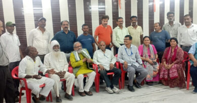 राज्य आन्दोलनकारी ने की चिन्हीकरण व सम्मान सम्मेलन के सम्बन्ध में मंथन बैठक