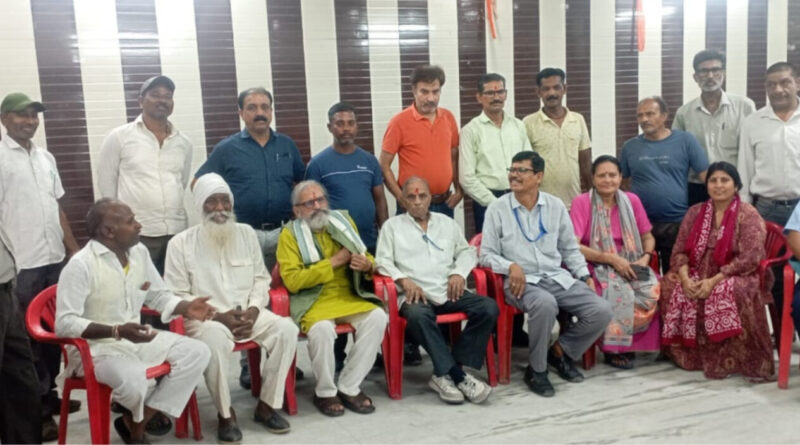 राज्य आन्दोलनकारी ने की चिन्हीकरण व सम्मान सम्मेलन के सम्बन्ध में मंथन बैठक