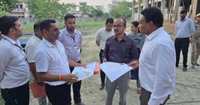 रुद्रपुर में विभिन्न निर्माणाधीन एवं प्रस्तावित परियोजनाओं का आवास सचिव ने किया स्थलीय निरीक्षण