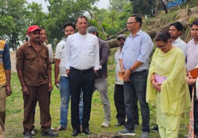 विश्व पर्यावरण दिवस पर सीएम पुष्कर धामी के प्रस्तावित कार्यक्रम को लेकर सीडीओ अरविंद पांडेय ने किया स्थलीय निरीक्षण
