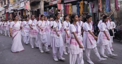 काशीपुर में राष्ट्र सेविका समिति उत्तराखंड प्रान्त का पथ संचलन संपन्न, 160 सेविका बहिनों ने लिया हिस्सा