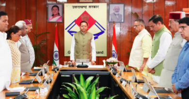 धामी कैबिनेट की बैठक में कई महत्वपूर्ण प्रस्तावों पर लगी मुहर