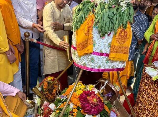 मुख्यमंत्री धामी के मुख्यसेवक के रूप में 5 वर्ष पूर्ण होने पर उत्तरकाशी में विशेष पूजा-अर्चना