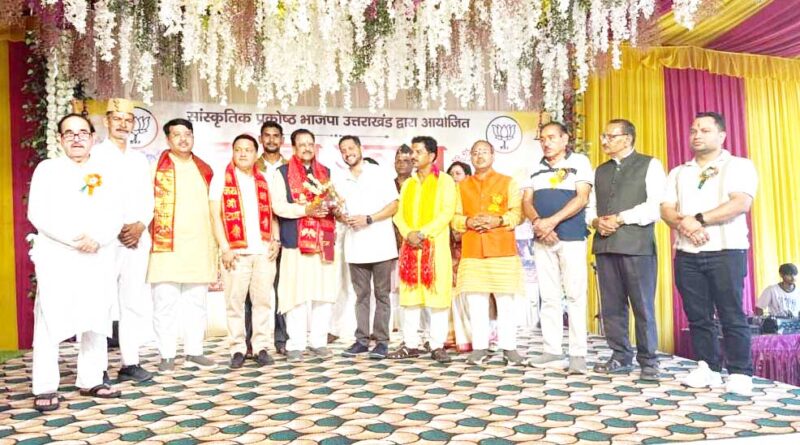प्रदेश की संस्कृति को जन जन तक पहुंचाना सांस्कृतिक प्रकोष्ठ का उद्देश्य