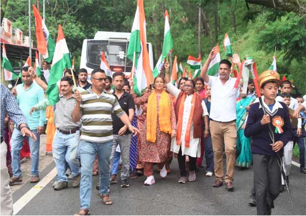 हर घर तिरंगा अभियान को मिला व्यापक समर्थन- रेखा आर्या