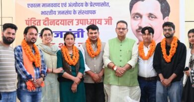 मंत्री गणेश जोशी ने एमपीजी कॉलेज मसूरी के छात्रसंघ चुनाव में एबीवीपी के विजयी प्रत्याशियों को दी जीत की बधाई